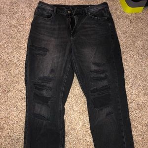 American eagle mom jeans!! Never worn size 12